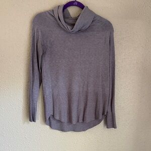 Cyrus Heather Gray Cowl Neck Sweater NWOT